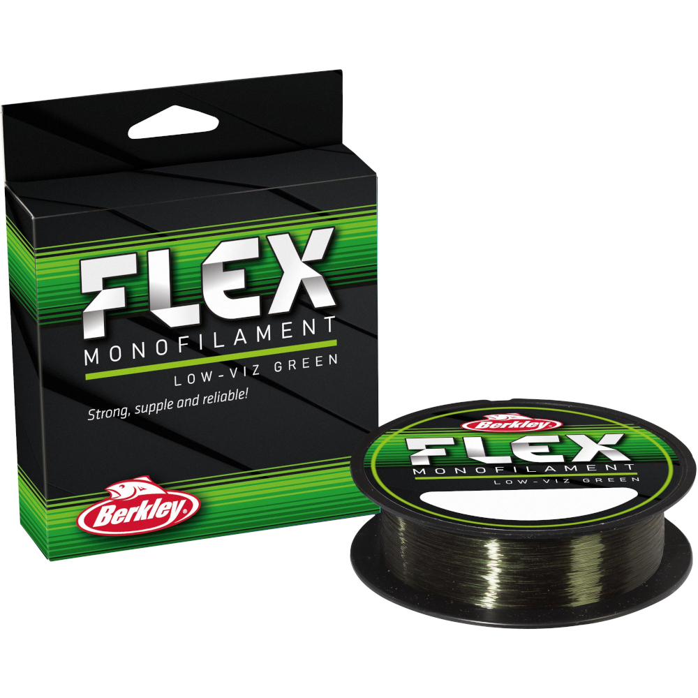 Berkley Flex Monofilament Low Vis Green 300m