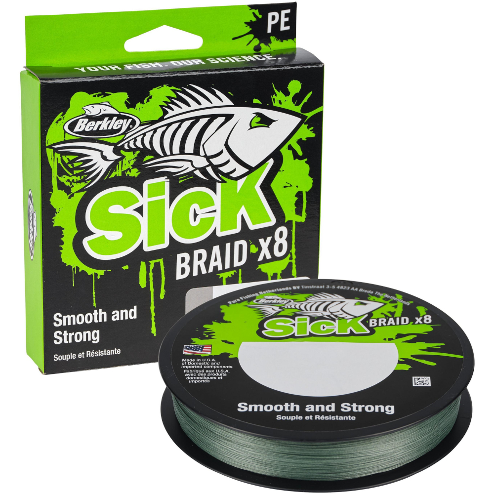 Berkley Sick Braid X8 Moss Green